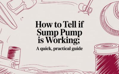 How to Tell If Sump Pump Is Working: A Quick, Practical Guide