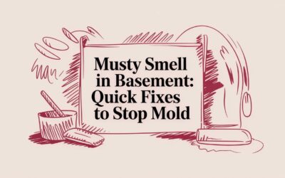 Musty smell in basement: Quick Fixes to Stop Mold