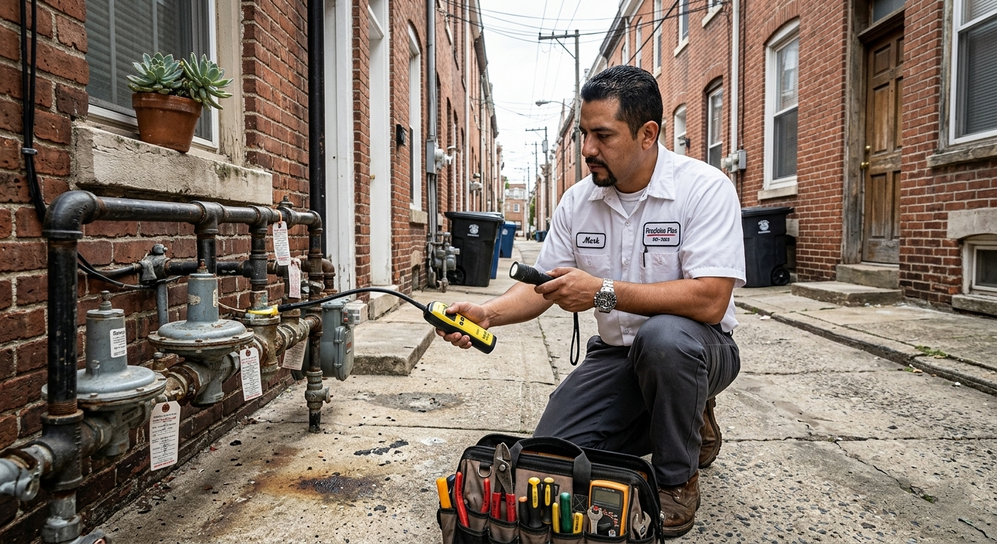 Gas Line Pressure Test Gas Line Pressure Test
