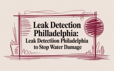 Leak Detection Philadelphia: leak detection philadelphia to stop water damage