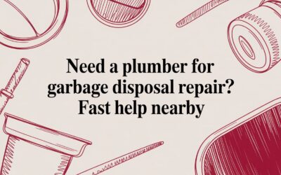 Need a plumber for garbage disposal repair? Fast help nearby