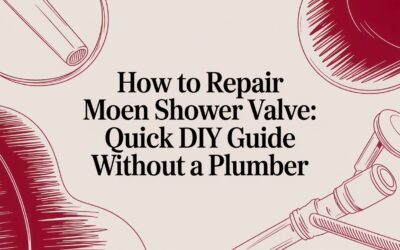 How to repair moen shower valve: Quick DIY Guide Without a Plumber