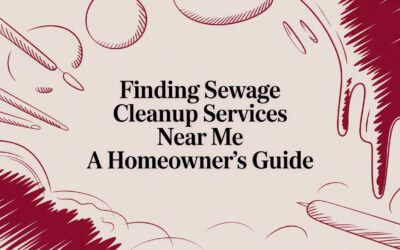 Finding Sewage Cleanup Services Near Me A Homeowner’S Guide