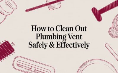 How to Clean Out Plumbing Vent Safely & Effectively in DE, PA, and NJ