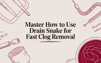 Blogs 1 Master How To Use Drain Snake For Fast Clog Removal