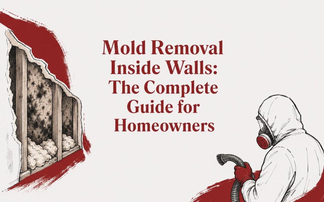 Mold Removal Inside Walls: 2026 Guide to Costs & Steps